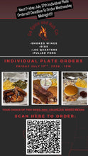 Load image into Gallery viewer, Individual Plate Orders (July 17, 2026 1pm Pickup Villa Rica)
